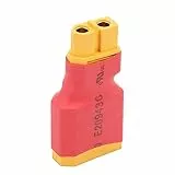 Oumefar RC Flugzeug Konverter Adapter, XT90 Stecker auf XT60 Buchse, Konverter Adapter, kein Kabel, für RC Flugzeug RC Teile