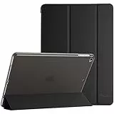 ProCase Soft Hülle für iPad 9.7 Zoll 6. Generation 2018/5. Generation 2017 /iPad Air 1/2 Modell A1822 A1823 A1893 A1474 A1475, Weich TPU Schutzhülle Case Cover für iPad 6/5 -Schwarz