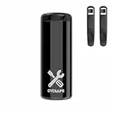 CYCLAMI Bike Tools Tubes, Fahrradwerkzeugflasche für Kleinteile,Werkzeug-Box passt in Flaschenhalter，Inklusive 2 Reifenheber, 75 x 75 x 195 mm