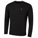 Calvin Klein Herren mit Rundhalsausschnitt Sweater - Schwarz - L