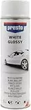 presto UNIVERSAL Spray Weiß glänzend 500 ml, Sprühlack, schnelltrocknend, hohe Deckkraft, vielseitig, Innen- & Außenbereich, widerstandsfähig, Auto-Reparaturlack