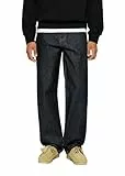 Burocs Baggy Fit Jeans - Raw Blue - Jeans Herren - 5-Pocket-Style - Mit YKK-Reißverschluss - 100% Baumwolle, Farbe:Raw Blue, Hosengröße:W32 L32