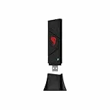 ASUS ROG USB-BE92 BE6500 Tri-Band WiFi 7 USB-Adapter (6GHz-Band, unterstützt 4096-QAM, Multi-Link-Betrieb, kompatibel mit Typ A und C, WPA3-Netzwerksicherheit)