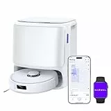 NARWAL Freo X10 Pro Saugroboter mit Wischfunktion, 11.000 Pa, DualFlow Tangle-Free, Selbstreinigung und Trocknung,8N Druck Breiterer Wischmopp, LiDAR-Navigation, 220Min Laufzeit, für Teppich,Tierhaare