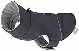 Kerbl Pet Hundemantel Montreal, Hundejacke, Regenjacke, L, grau, 45cm, Polyester, Hunde, Wind- und wasserabweisend