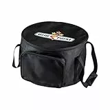 Grillfürst Dutch Oven Aufbewahrungstasche für DO 6, Ø 33 cm - Tragetasche für Feuerofen, Transporttasche für Gusseisen Topf, schwarz