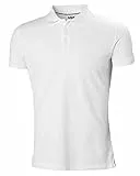 Helly Hansen Herren Crew Poloshirt, Weiß, XL