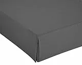 Martina Home Überwurf für Boxspringbett, grau, für Betten mit 140 cm Breite