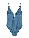 Marc O'Polo Damen Badeanzug Shiny coronetblue - Größe M