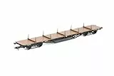 Hornby R60203 BR YMO Salmon Bogie Wagon – Güterwagen der 6. Ära, Waggons und Wagenpakete, Schwarz