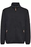 NORTH BEND NBSamo Fleecejacke atmungsaktiv modische Jacke mit Stehkragen, Größe:L, Farbe:Black (1001)