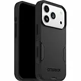 OtterBox Commuter Series MagSafe Hülle für iPhone 17 Pro, sturzsicher, schützende Hülle, 3X getestet nach Militärstandard, Schwarz