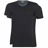 Emporio Armani Herren 111648cc722 Schlafanzugoberteil, Black, L EU