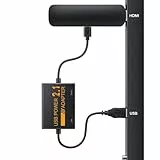 USB Stromkabel für Fire TV Stick, Stromversorgung für TV Stick vom Fernseher, 5V/2.1A Netzteil Adapter für Fire TV Stick, Eliminiert die Notwendigkeit eines AC-Adapters und das Abschneiden von Kabeln