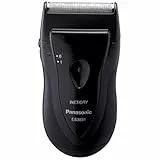 Panasonic Pro-Curve Akkubetriebener Reiserasierer - Schwarz, Modern, Unisex, Erwachsene, Herren, Folie, Batteriebetrieben, Aufladbar, Edelstahlklinge, 1 Blade, 0.34 pounds, ES3831K