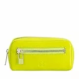 DUDU Bunte Unisex Schlüsseltasche in echtem Kalbsleder Lime