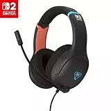 Turtle Beach Airlite Fit Wired Gaming Headset Offiziell Lizenziert für Nintendo Switch 2, 1, und OLED, Anthrazitschwarz
