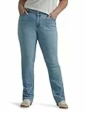 Lee Damen Legendary Mid Rise Bootcut Jeans, Skygazing, 48 Lange