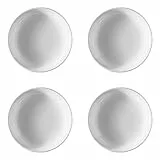 Thomas Trend Weiß 4 x Suppenteller 22 cm - 11400-800001-10322