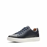 Clarks Herren Un Costa Lace Sneaker Blau , Navig Leder 43 EU