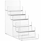 Cabilock Mehrschicht Acryl Schmuckständer 6 Ebenen Transparentes Display Regal Für Brieftasche Brillen Und Schmuck Aufbewahrung Zuhause Und Geschäft