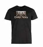 DOOM: The Dark Ages T-Shirt Washed Out 'Logo' Black XL