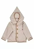 Sterntaler Unisex Babyjacke Fleece, Sand, 74