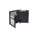 TRAVANDO Geldbörse Herren Dublin - TÜV geprüft - 13 Kartenfächer - Hochformat - RFID Schutz - Geschenk für Männer - inklusive Geschenk Box - Designed in Germany