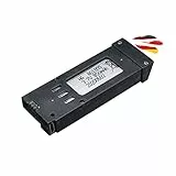 3.7V 850-mAh 1S Li-Po Akku kompatibel mit DroneX Pro, E58, Emotion Mavic Pro, S168, JY019, L800, GD88, Lithium-Polymer Batterie für RC-Modellbau, Quadcopter, Quadrocoter, Drohne, Drone und Spielzeug