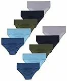 LOREZA ® 10 Jungen Slips aus 100% Baumwolle Unterhosen (164-170 (14-15 Jahre), Modell 2)