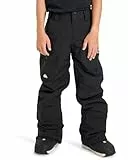 Quiksilver Snow Pants Utility Pant Kids Boy's Black 10
