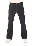 Lee Jeans Herren Stretch Bootcut Denver Jeanshose Hose Denim w34, Farbe: Rinse, Größe: 34W / 34L