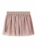 name it Mädchen NMFNUTULLE Skirt NOOS Tüllrock, Woodrose, 116