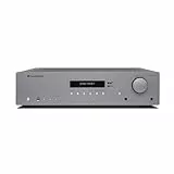 Cambridge Audio AXR100D - Separater 100 Watt Stereo HiFi-Receiver mit integrierter Phonostufe, Dab/FM Radio und Bluetooth 5.0 - Mondgrau