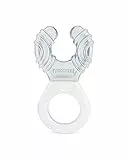 Twistshake Wasserkühlender Baby-Beißring | 100% lebensmittelechtes Silikon | Weich und langlebig | Neugeborenen-Essentials | BPA-frei | Weiß