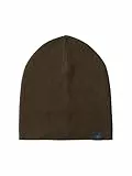 TOM TAILOR Herren 1048042 Mütze, 38678 - Dark Taupe Melange, Einheitsgröße EU