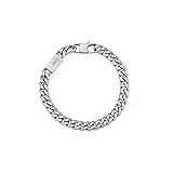 JOOP! Armband Edelstahl Herren Armschmuck, 21 cm, Silber, Kommt in Schmuck Geschenk Box, 2026989