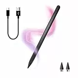 DTD Eingabestift für Tablet, Eingabestift für iPad, Universal, für iPhone, Samsung, Smartphone, Touchscreen und Tablet, Android und iOS (Black)