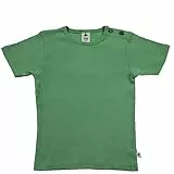 Leela Cotton Baby Kinder Kurzarm T-Shirt Bio-Baumwolle GOTS Shirt Jungen Mädchen Gr. 50 bis 128 (98/104, mintgrün)