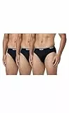 BOSS Hugo Herren Slip aus Baumwolle, 3er-Pack