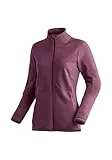 Maier Sports Sinaia W, Damen Fleecejacke, Universell einsetzbare Funktionsjacke zum Wandern, für die Piste und für die Freizeit, dryprotec Technologie, Atmungsaktiv