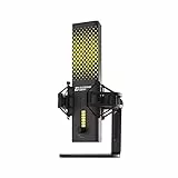 Endgame Gear XSTRM USB Mikrofon für Streaming, Podcast, Aufnahmen in Studioqualität, 24 Bit / 192 kHz, externes Mic, AI-Geräuschunterdrückung, Stummschaltung durch Tippen, PC & Mac - schwarz