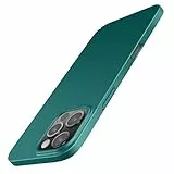 Galful Ultra Dünne Handyhülle iPhone 16 Pro Max Slim Case Hülle,Matte Hart PC Hardcase iPhone 16 Pro Max Hülle Stoßfeste Kratzfeste Schutzhülle Mattierte Textur Bumper Cover Slim Fit Hülle-Grün