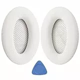 YOCOWOCO Ohrpolster für Bose Quiet Comfort 35 (QC35) und Quietcomfort 35 II (QC35 II) Ersatz Ohrpolster Mit weichem Protein Leder, Ohrpolster Ohrkissen für Bose QC 35/35II Kopfhörer