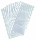 Durable Visitenkartenhüllen (für 2383/2385) Beutel mit 10 Stück transparent, 238719