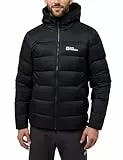 Jack Wolfskin Herren Nebelhorn Down Hoody M Rds, Schwarz, M EU