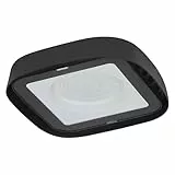 Osram Highbay Ufo Deckenleuchte in Schwarz, bietet 80 W und 9300 lm in Tageslichtweiß bei 6500 K, mit IP65 besteht ein Schutz gegen Strahlwasser und Staub (staubdicht), ideal für hohe Decken