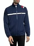 Fila MK2 Archive Trainingsjacke, Marineblau/Weiß/Rot (UK, Alpha, XL, Regular, Regular, Marineblau)