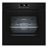 NEFF B2CCJ7AK3, N30, Backofen, LED Touch Control, 3D Heißluft, CircoTherm, Air Fry und Air Fry-Backblech, Automatikprogramme, Pyrolyse und Easy Clean, Kindersicherung, 60 x 60 cm, Schwarz