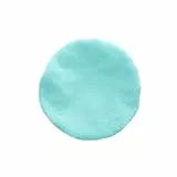 cartrend Polierhauben-Set Mikrofaser für 150 mm Polierteller, Mikrofaser Pads aus Recyclingmaterial zum Auspolieren, blau, 2 Stück